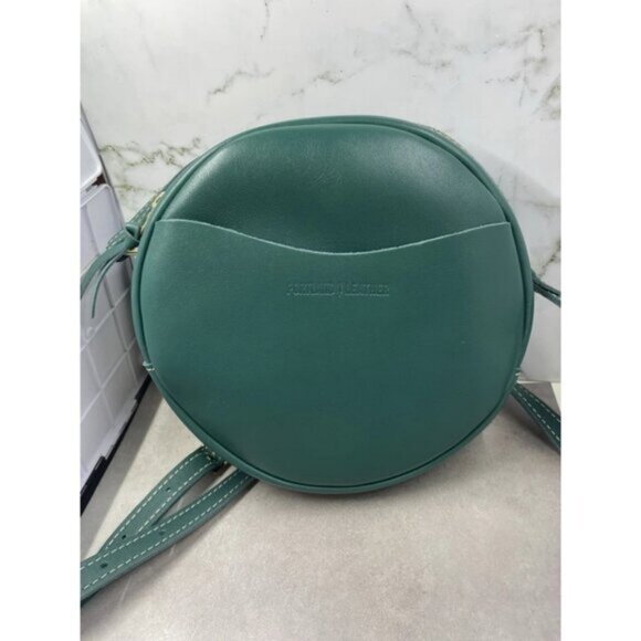 Portland Leather Goods Handbags - ⚡Portland Leather Women Peacock Imported Goods Circle Handmade Crossbody Bag